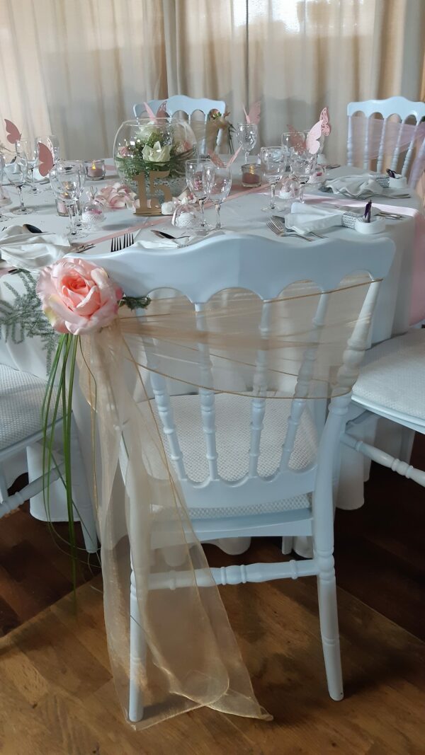 Roses tissu