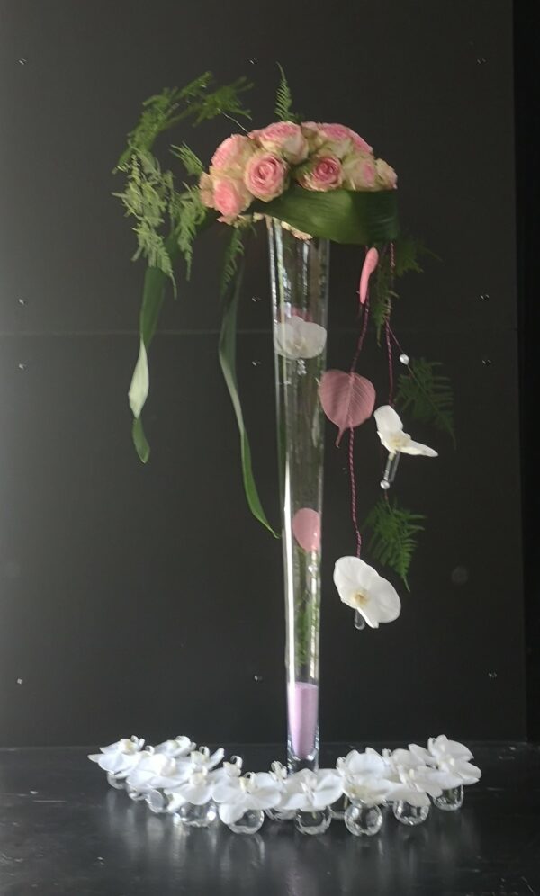 Vase flûte H 1m