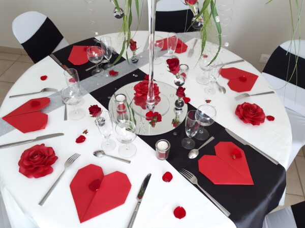 Chemins table satin – Image 2