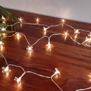 Guirlande LED fleurs