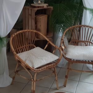 Fauteuils rotin