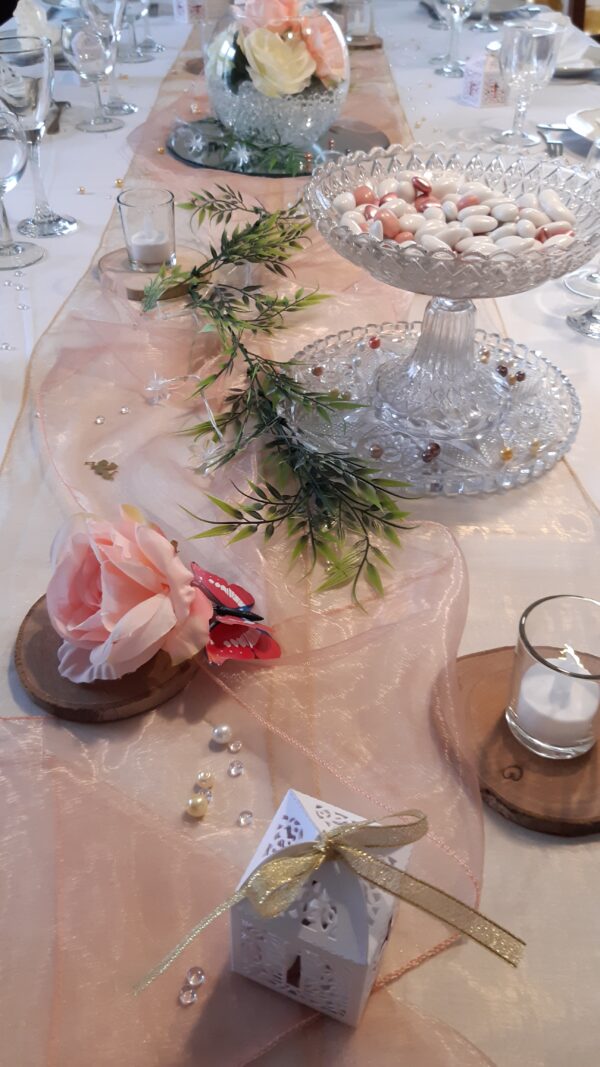 Chemins de table organza – Image 2