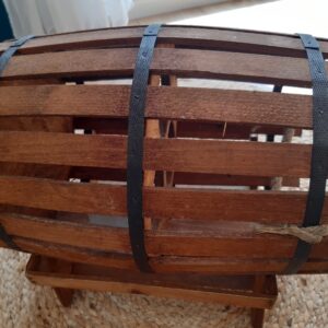 Porte bouteille bois Tonneau