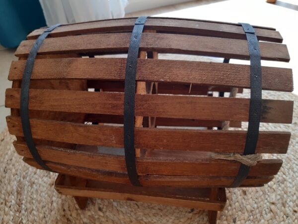 Porte bouteille bois Tonneau
