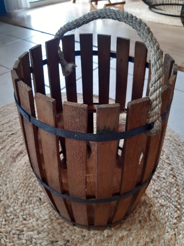 Porte bouteille bois Tonneau – Image 2