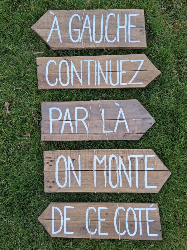 Flèches directionnelles