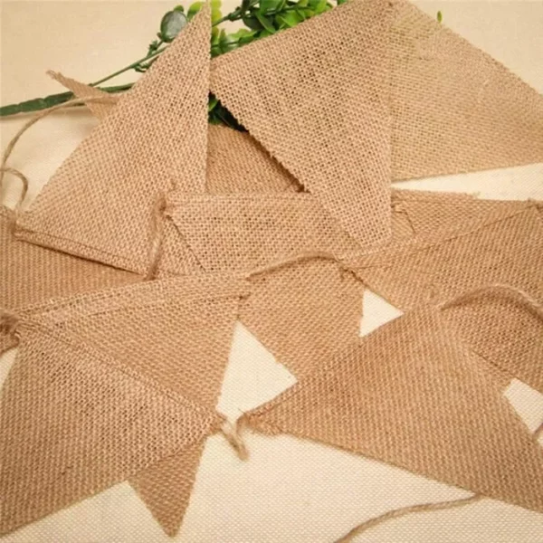 Fanions toiles de jute – Image 4